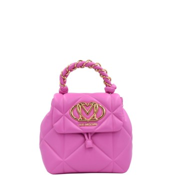 ΓΥΝΑΙΚΕΙΑ ΤΣΑΝΤΑ ΠΛΑΤΗΣ ΦΟΥΞΙΑ LOVE MOSCHINO JC4114PP1OLC604