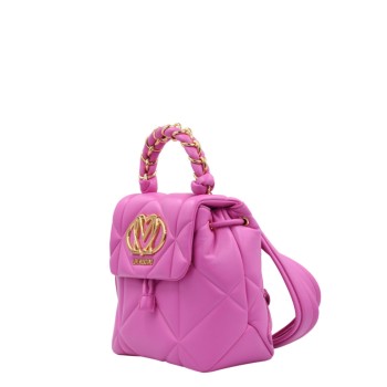 ΓΥΝΑΙΚΕΙΑ ΤΣΑΝΤΑ ΠΛΑΤΗΣ ΦΟΥΞΙΑ LOVE MOSCHINO JC4114PP1OLC604