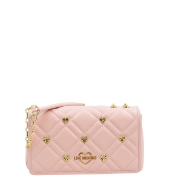 WOMEN'S SHOULDER/CROSSBODY BAG PINK LOVE MOSCHINO JC4120PP1MLI0601