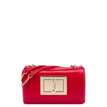 WOMEN'S SHOULDER/CROSSBODY BAG RED LOVE MOSCHINO JC4164PP1MLM0500