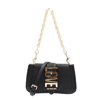 WOMEN'S SHOULDER/CROSSBODY BAG BLACK LOVE MOSCHINO JC4224PP0MKC0000