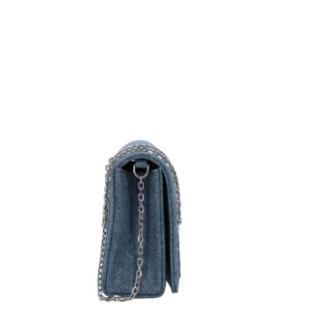 WOMEN'S SHOULDER/CROSSBODY BAG BLUE LOVE MOSCHINO JC4247PP0MKM0750