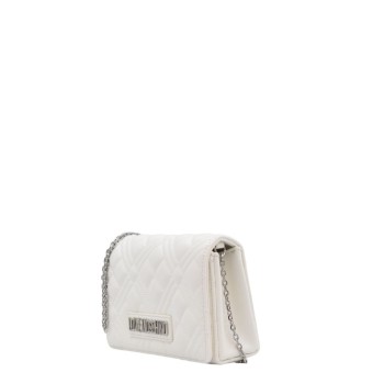 ΓΥΝΑΙΚΕΙΑ ΤΣΑΝΤΑ ΩΜΟΥ/ΧΙΑΣΤΙ ΛΕΥΚΗ LOVE MOSCHINO JC4248PP0MLA0100