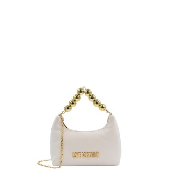ΓΥΝΑΙΚΕΙΑ ΤΣΑΝΤΑ ΧΕΙΡΟΣ/ΧΙΑΣΤΙ ΛΕΥΚΗ LOVE MOSCHINO JC4252PP0MKS0100