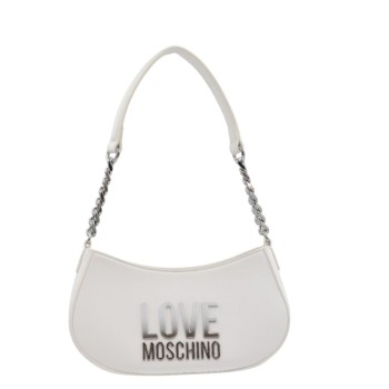 ΓΥΝΑΙΚΕΙΑ ΤΣΑΝΤΑ ΩΜΟΥ ΛΕΥΚΗ LOVE MOSCHINO JC4256PP0MKD0100
