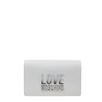 WOMEN'S SHOULDER/CROSSBODY BAG WHITE LOVE MOSCHINO JC4260PP0MKD0100