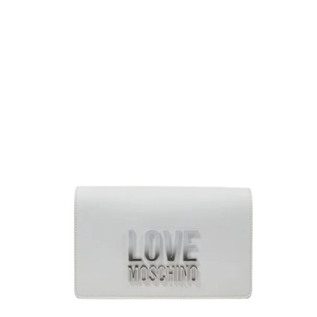 ΓΥΝΑΙΚΕΙΑ ΤΣΑΝΤΑ ΩΜΟΥ/ΧΙΑΣΤΙ ΛΕΥΚΗ LOVE MOSCHINO JC4260PP0MKD0100 ΓΥΝΑΙΚΕΙΑ ΤΣΑΝΤΑ ΩΜΟΥ/ΧΙΑΣΤΙ ΛΕΥΚΗ LOVE MOSCHINO JC4260PP0MKD0100