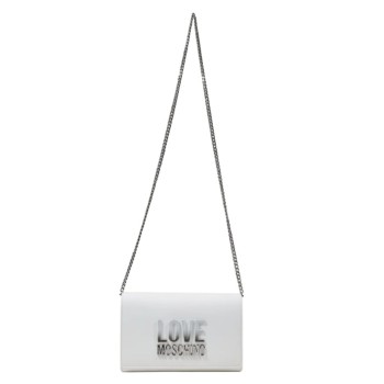 WOMEN'S SHOULDER/CROSSBODY BAG WHITE LOVE MOSCHINO JC4260PP0MKD0100