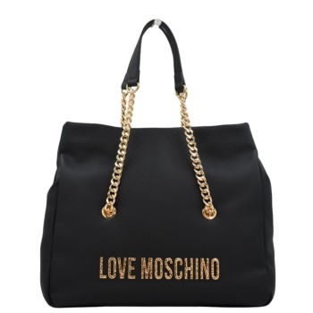 ΓΥΝΑΙΚΕΙΑ ΤΣΑΝΤΑ ΩΜΟΥ ΜΑΥΡΗ LOVE MOSCHINO JC4311PP0NKD000A