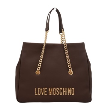 ΓΥΝΑΙΚΕΙΑ ΤΣΑΝΤΑ ΩΜΟΥ ΚΑΦΕ LOVE MOSCHINO JC4311PP0NKD031A