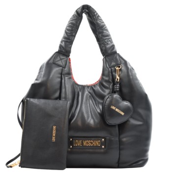 ΓΥΝΑΙΚΕΙΑ ΤΣΑΝΤΑ ΩΜΟΥ ΜΑΥΡΗ ΩΜΟΥ LOVE MOSCHINO JC4321PP0NKM100A