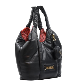 ΓΥΝΑΙΚΕΙΑ ΤΣΑΝΤΑ ΩΜΟΥ ΜΑΥΡΗ ΩΜΟΥ LOVE MOSCHINO JC4321PP0NKM100A