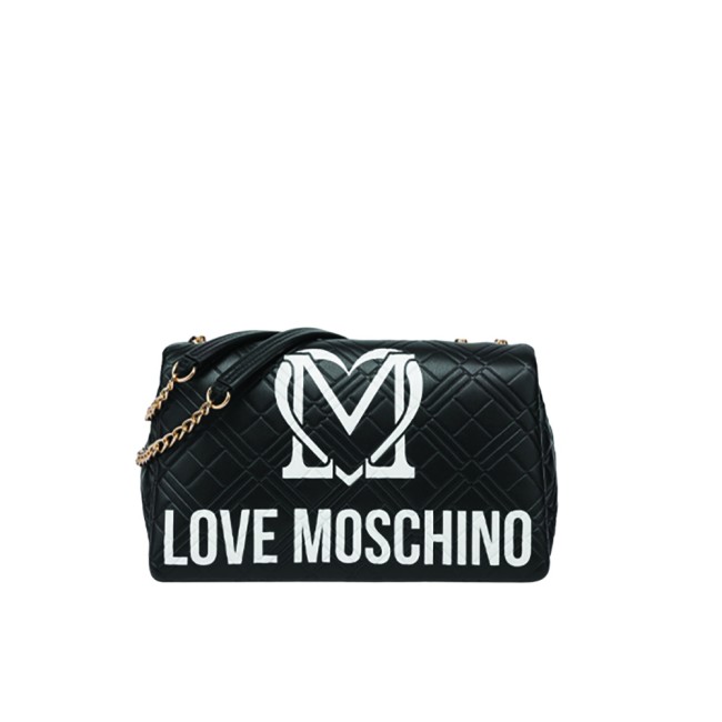 ΓΥΝΑΙΚΕΙΑ ΤΣΑΝΤΑ ΧΙΑΣΤΙ/ΩΜΟΥ ΜΑΥΡΗ LOVE MOSCHINO JC4375PP0LKR100A