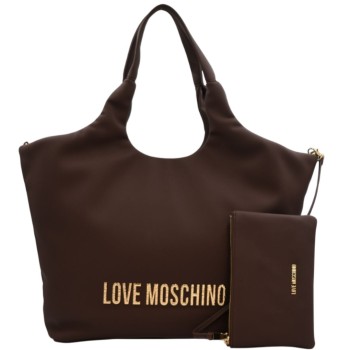 ΓΥΝΑΙΚΕΙΑ ΤΣΑΝΤΑ ΩΜΟΥ/ΧΕΙΡΟΣ ΚΑΦΕ LOVE MOSCHINO JC4396PP0NKD031A