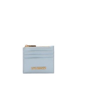 ΓΥΝΑΙΚΕΙΟ ΠΟΡΤΟΦΟΛΙ/ΚΑΡΤΟΘΗΚΗ ΣΙΕΛ   LOVE MOSCHINO JC5509PP1OLQ0701