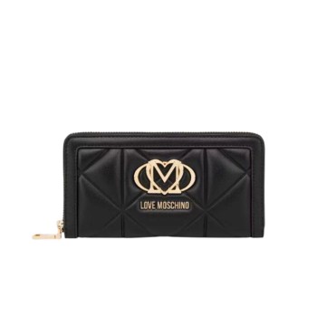 WOMEN'S WALLET BLACK LOVE MOSCHINO JC5644PP1MLC0000
