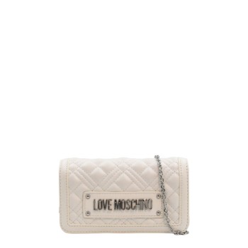 WOMEN'S CROSSBODY/SHOULDER BAG WHITE LOVE MOSCHINO JC5681PP0MLA0100