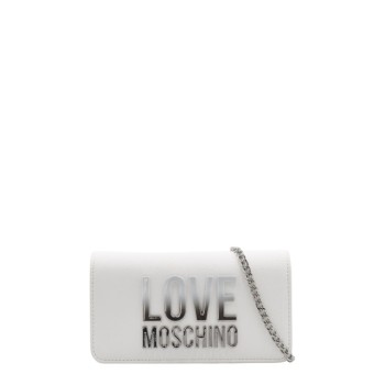 WOMEN'S CROSSBODY/SHOULDER BAG WHITE LOVE MOSCHINO JC5728PP0MKD0100