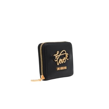ΓΥΝΑΙΚΕΙΟ ΠΟΡΤΟΦΟΛΙ ΜΑΥΡΟ LOVE MOSCHINO JC5734PP0MKG0000