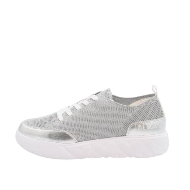 ΓΥΝΑΙΚΕΙΟ SNEAKER ΑΣΗΜΙ LOVE MOSCHINO JA15084G1MIYY902 ΓΥΝΑΙΚΕΙΟ SNEAKER ΑΣΗΜΙ LOVE MOSCHINO JA15084G1MIYY902