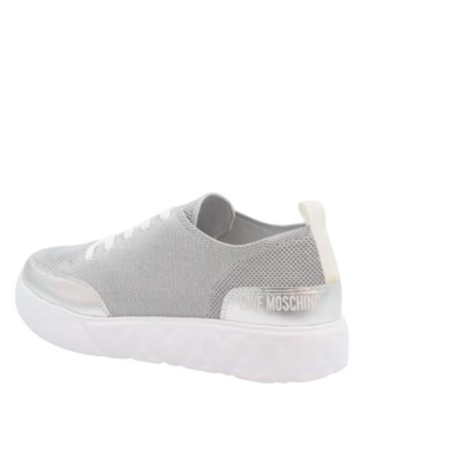 ΓΥΝΑΙΚΕΙΟ SNEAKER ΑΣΗΜΙ LOVE MOSCHINO JA15084G1MIYY902 ΓΥΝΑΙΚΕΙΟ SNEAKER ΑΣΗΜΙ LOVE MOSCHINO JA15084G1MIYY902