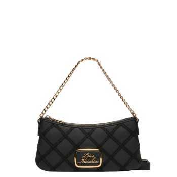 WOMEN'S CROSSBODY/SHOULDER BAG BLACK LOVE MOSCHINO JC4305PP0LKK100A