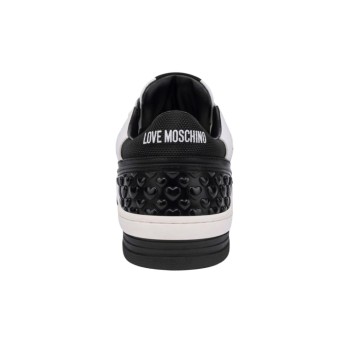 ΓΥΝΑΙΚΕΙΟ SNEAKER ΛΕΥΚΟ/ΜΑΥΡΟ LOVE MOSCHINO JA15084G1NIKB10B