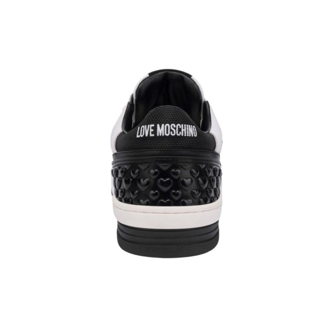 ΓΥΝΑΙΚΕΙΟ SNEAKER ΛΕΥΚΟ/ΜΑΥΡΟ LOVE MOSCHINO JA15084G1NIKB10B