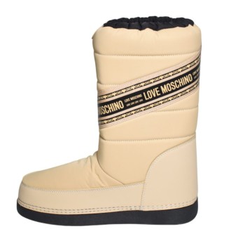 ΓΥΝΑΙΚΕΙΟ ΜΠΟΤΑΚΙ ΜΠΕΖ LOVE MOSCHINO JA24162G1NISB104 ST.TTOD.SKIBOOT20 NYLON BEIGE