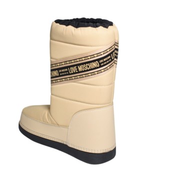 ΓΥΝΑΙΚΕΙΟ ΜΠΟΤΑΚΙ ΜΠΕΖ LOVE MOSCHINO JA24162G1NISB104 ST.TTOD.SKIBOOT20 NYLON BEIGE