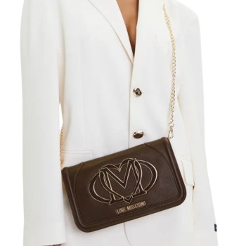 ΓΥΝΑΙΚΕΙΑ ΤΣΑΝΤΑ ΧΙΑΣΤΙ/ΩΜΟΥ ΚΑΦΕ LOVE MOSCHINO JC4010PP1NLG0301