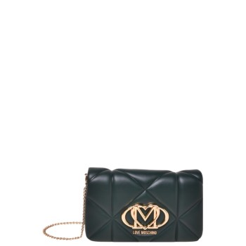 ΓΥΝΑΙΚΕΙΑ ΤΣΑΝΤΑ ΩΜΟΥ/ΧΙΑΣΤΙ ΠΡΑΣΙΝΟ LOVE MOSCHINO JC4043PP0NLC0850
