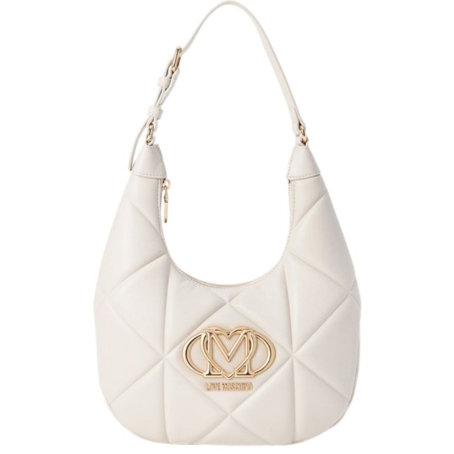 ΓΥΝΑΙΚΕΙΑ ΤΣΑΝΤΑ ΩΜΟΥ OFF WHITE LOVE MOSCHINO JC4082PP1NLC0110 ΓΥΝΑΙΚΕΙΑ ΤΣΑΝΤΑ ΩΜΟΥ OFF WHITE LOVE MOSCHINO JC4082PP1NLC0110