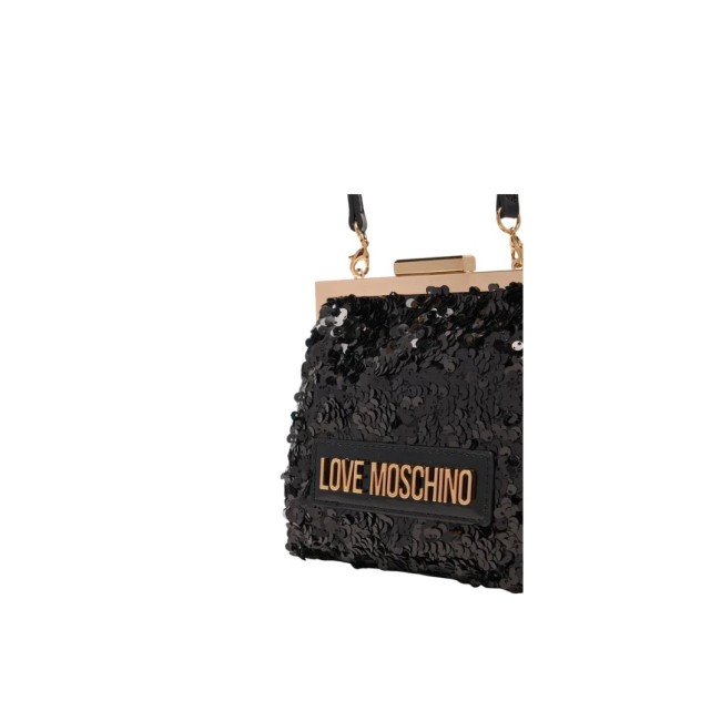 ΓΥΝΑΙΚΕΙΑ ΤΣΑΝΤΑ ΧΕΙΡΟΣ/ΩΜΟΥ ΜΑΥΡΗ LOVE MOSCHINO JC4146PP0NKK100A