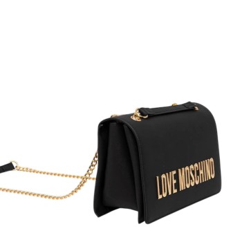 ΓΥΝΑΙΚΕΙΑ ΤΣΑΝΤΑ ΩΜΟΥ/ΧΙΑΣΤΙ ΜΑΥΡΗ LOVE MOSCHINO JC4192PP1NKD0000
