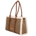 ΓΥΝΑΙΚΕΙΑ ΤΣΑΝΤΑ ΩΜΟΥ ΜΠΕΖ LOVE MOSCHINO JC4386PP0NKH120A