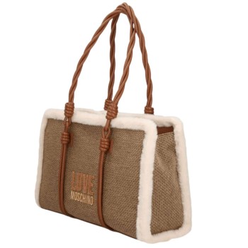 ΓΥΝΑΙΚΕΙΑ ΤΣΑΝΤΑ ΩΜΟΥ ΜΠΕΖ LOVE MOSCHINO JC4386PP0NKH120A