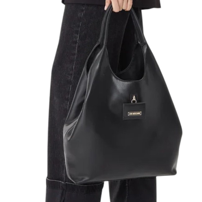 ΓΥΝΑΙΚΕΙΑ ΤΣΑΝΤΑ ΩΜΟΥ ΜΑΥΡΗ LOVE MOSCHINO JC4392PP0NKN0000