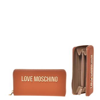 ΓΥΝΑΙΚΕΙΟ ΠΟΡΤΟΦΟΛΙ ΠΟΡΤΟΚΑΛΙ LOVE MOSCHINO JC5611PP1NKD0450