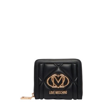 ΓΥΝΑΙΚΕΙΟ ΠΟΡΤΟΦΟΛΙ ΜΑΥΡΟ LOVE MOSCHINO JC5641PP0NLC0000