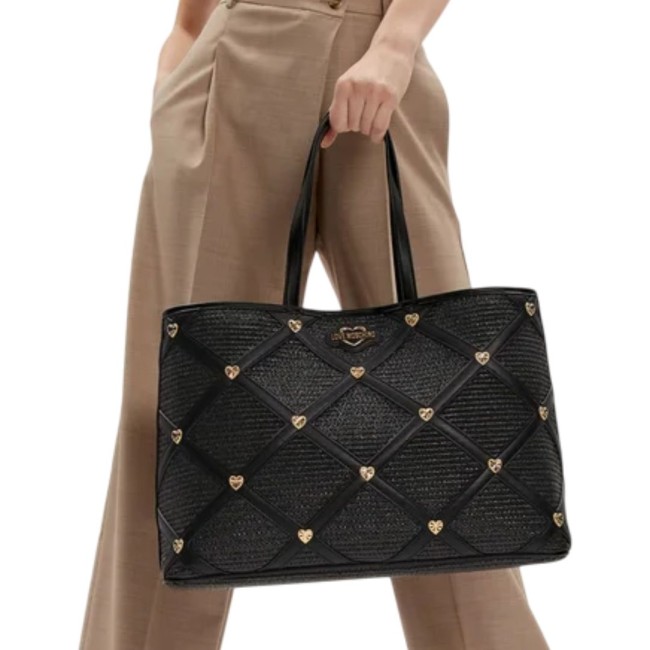 ΓΥΝΑΙΚΕΙΑ ΤΣΑΝΤΑ ΩΜΟΥ ΜΑΥΡΗ LOVE MOSCHINO JC4307PP0IKO100A ΓΥΝΑΙΚΕΙΑ ΤΣΑΝΤΑ ΩΜΟΥ ΜΑΥΡΗ LOVE MOSCHINO JC4307PP0IKO100A