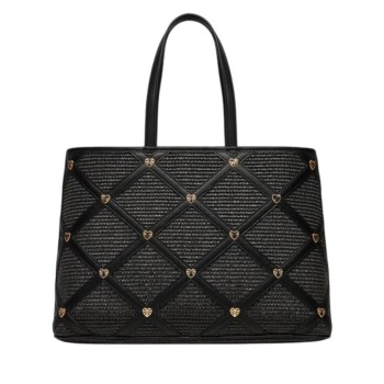 ΓΥΝΑΙΚΕΙΑ ΤΣΑΝΤΑ ΩΜΟΥ ΜΑΥΡΗ LOVE MOSCHINO JC4307PP0IKO100A