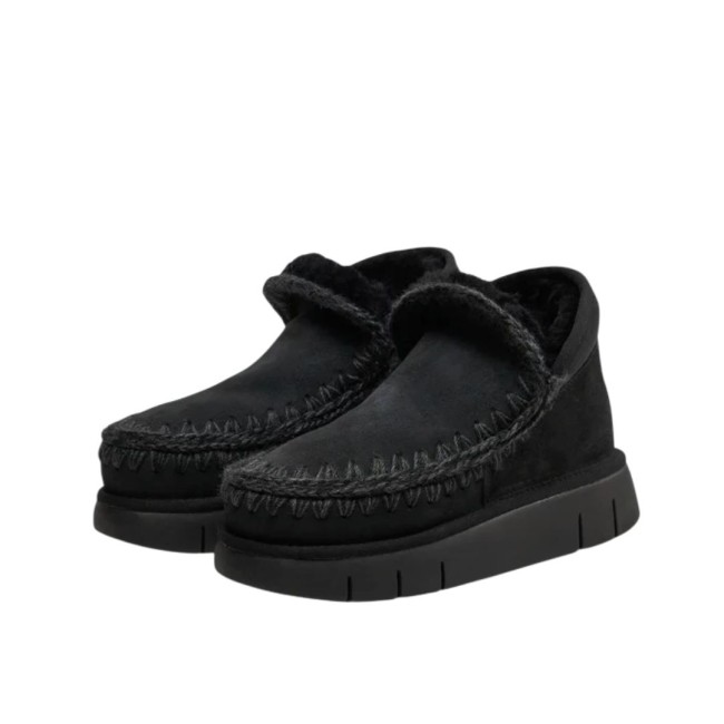 ΓΥΝΑΙΚΕΙΟ ΜΠΟΤΑΚΙ ΜΑΥΡΟ MOU MU.FW531009A ESKIMO BOUNSE SNEAKER