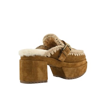 ΓΥΝΑΙΚΕΙΑ ΓΟΒΑ ΤΑΜΠΑ MOU MU.FW701004A PLATFORM CLOG WITH BUCKLE STRA