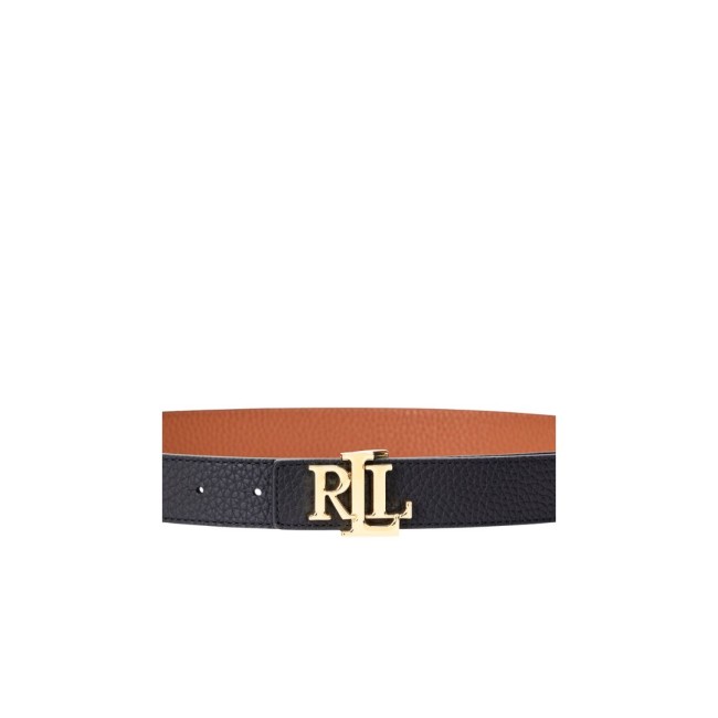 ΓΥΝΑΙΚΕΙΑ ΖΩΝΗ ΜΑΥΡΟ/ΚΑΦΕ REVERSIBLE RALPH LAUREN 412912039001