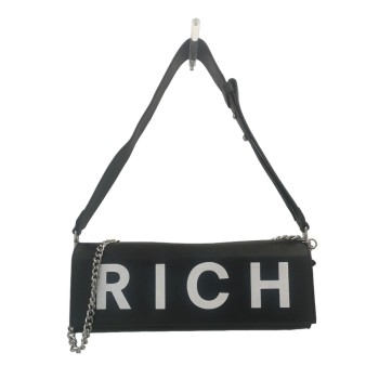 ΓΥΝΑΙΚΕΙΑ ΤΣΑΝΤΑ ΜΑΥΡΗ ΧΕΙΡΟΣ/ΩΜΟΥ RICHMOND POCHETTE RWA24136BO BLACK/WHITE