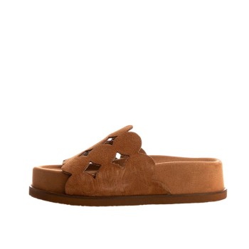 ΓΥΝΑΙΚΕΙΟ SLIPPER ΤΑΜΠΑ SOFIA MANTA 2098 TABAC