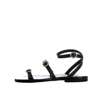 ΓΥΝΑΙΚΕΙΟ ΣΑΝΔΑΛΙ ΜΑΥΡΟ SOFIA MANTA 533 SHINY BLACK