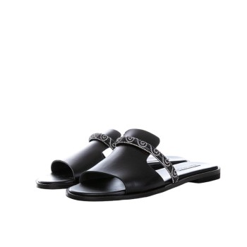 WOMEN'S SLIPPERS BLACK SOFIA MANTA 846