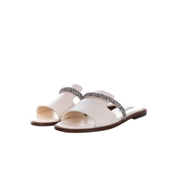 ΓΥΝΑΙΚΕΙΑ SLIPPERS CREAM SOFIA MANTA 846